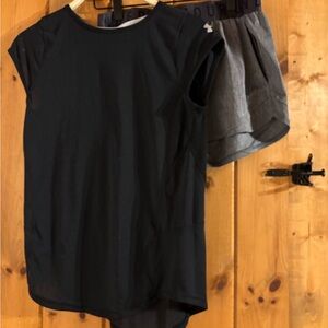 Black Athletic Top by Under Armour